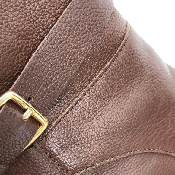 Cole Haan Signature Grand OS Booties Size 11B (H15-BR W02757 11B) Golden Buckle - Picture 14 of 14